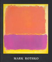 Cover of Mark Rothko, 1903-1970 by Mark Rothko