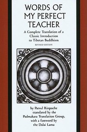 Front cover of The Words of My Perfect Teacher
            
                Sacred Literature Series of the International Sacred Literature Trust by Patrul Rinpoche