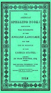 Front cover of Grammatical institute of the English language. Part 1 by Noah Webster