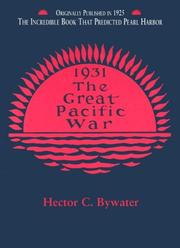 Front cover of The great Pacific war by Hector C. Bywater