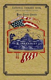Front cover of National Cookery Book by Elizabeth Gillespie