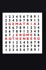 Cover of Gematria by Jerome Rothenberg