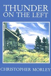 Cover of Thunder on the left by Christopher Morley