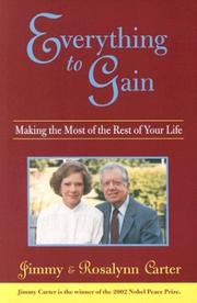 Cover of Everything to Gain by Jimmy Carter