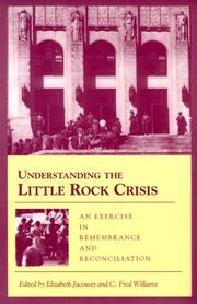 Front cover of Understanding the Little Rock crisis by Elizabeth Jacoway