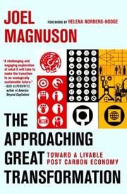 Front cover of The Approaching Great Transformation by Joel Magnuson