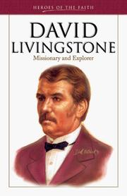 Cover of David Livingstone by Sam Wellman