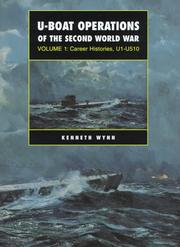 Front cover of U-Boat Operations of the Second World War by Kenneth G. Wynn