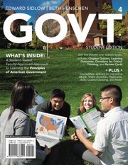 Cover of Govt With Access Code by Edward Sidlow