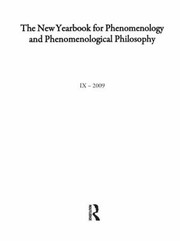 Front cover of The New Yearbook for Phenomenology and Phenomenological Philosophy by Thomas Sheehan