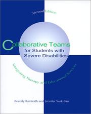 Cover of Collaborative teams for students with severe disabilities by Beverly Rainforth