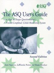 Cover of The ASQ user's guide by Jane Squires
