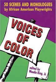 Front cover of Voices of color by Woodie King