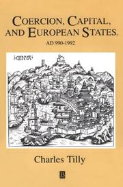 Front cover of Coercion, Capital and European States by Charles Tilly