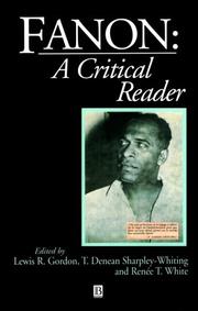 Cover of Fanon by Renee T. White