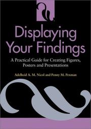 Front cover of Displaying your findings by Adelheid A. M. Nicol