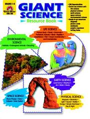 Cover of Giant Science Resource Book by Jo Ellen Moor