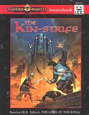 Front cover of The Kin-strife (Middle Earth Role Playing/MERP #2015) by B. Anders