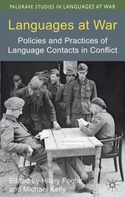 Front cover of Languages at War
            
                Palgrave Studies in Languages at War by Hilary Footitt