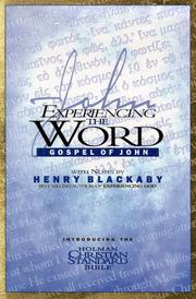 Cover of John by Henry T. Blackaby