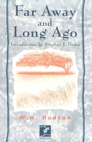 Cover of Far away and long ago by W. H. Hudson