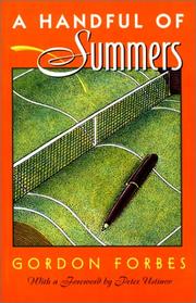 Front cover of A handful of summers by Gordon Forbes