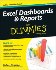 Cover of Excel Dashboards and Reports For Dummies by Michael Alexander