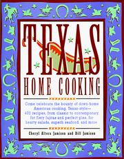 Front cover of Texas home cooking by Cheryl Alters Jamison