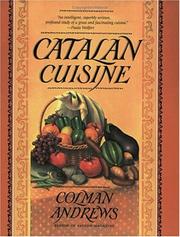 Cover of Catalan Cuisine by Colman Andrews