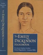 Front cover of The Emily Dickinson handbook by Gudrun Grabher