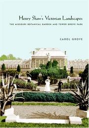 Front cover of Henry Shaw's Victorian landscapes by Carol Grove