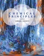 Front cover of Chemical Principles  7th Edition
            
                Textbooks Available with Cengage Youbook by Donald J. DeCoste