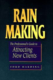 Cover of Rain making by Ford Harding
