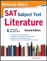 Cover of McGrawHills SAT Subject Test Literature 2nd Edition
McGrawHills SAT Literature by Stephanie Muntone