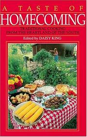Front cover of A taste of homecoming by Daisy King