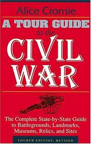 Cover of A tour guide to the Civil War by Alice Cromie