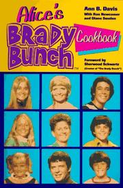 Cover of Alice's Brady Bunch cookbook by Ann B. Davis