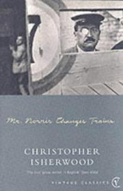 Cover of Mr Norris Changes Trains by Christopher Isherwood