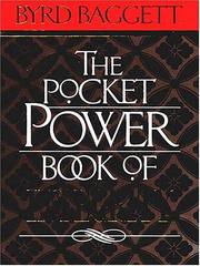 Front cover of The Pocket Power Book of Integrity by Byrd Baggett