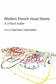 Front cover of Modern French Visual Theory by Andy Stafford