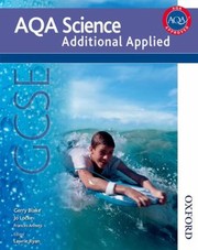 Cover of Gcse Additional Applied Science Student Book by Gerry Blake