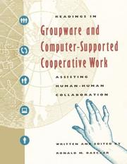 Cover of Readings in Groupware and Computer-Supported Cooperative Work by Ronald M. Baecker