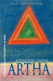 Cover of Artha Meaning Testimony And The Theory Of Meaning In Indian Philosophical Analysis by Jonardon Ganeri