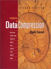 Front cover of Introduction to Data Compression, Second Edition (The Morgan Kaufmann Series in Multimedia and Information Systems) by Sayood, Khalid