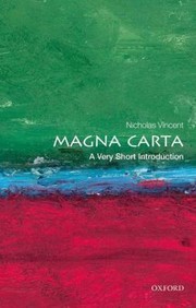 Cover of Magna Carta by Nicholas Vincent
