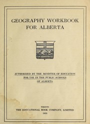 Cover of Geography workbook for Alberta by Unknown