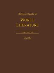 Front cover of Reference guide to world literature by Sara Pendergast