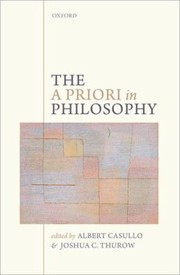 Front cover of The Priori in Philosophy by Albert Casullo