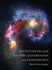 Cover of Encyclopedia Of The History Of Astronomy And Astrophysics by David Leverington