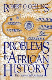 Cover of Problems in African history by Robert O. Collins
